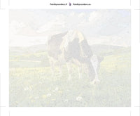 Thumbnail for Paint by numbers canvas - Cow in Flower Field
