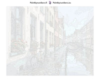 Thumbnail for Paint by numbers canvas - Bicycle by Canal