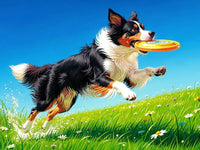 Thumbnail for Timanttimaalaus Frisbee Dog