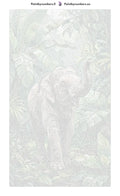 Thumbnail for Numbered canvas - Baby Elephant in Jungle 40x70cm