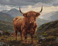 Thumbnail for Highland-karja numeromaalaus - upea karja vuoristossa