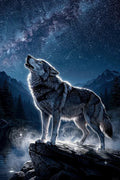 Thumbnail for Timanttimaalaus Howling the Moon