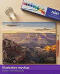 Thumbnail for Valmiin numeromaalauksen havainnekuva - Canyon Landscape 50x40cm