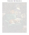 Thumbnail for Numbered canvas - Dog Sleeping on Chair 40x50cm
