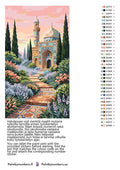 Thumbnail for Värikartta ja ohjeet - Mosque and Garden Path 40x70cm