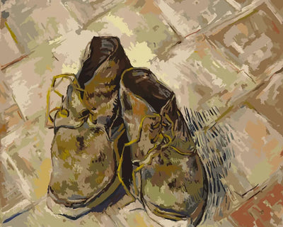 Shoes numeromaalaus - Vincent van Gogh