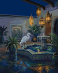Thumbnail for Numeromaalaus Heron by Fountain Courtyard