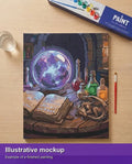 Thumbnail for Valmiin numeromaalauksen havainnekuva - Mystic Study 40x50cm – Paint By Numbers 40x50cm