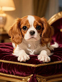 Thumbnail for Timanttimaalaus King Charles Spaniel