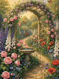 Thumbnail for Timanttimaalaus Flower Garden Path