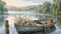 Thumbnail for Numeromaalaus Boat with Flowers Lake