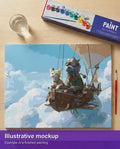 Thumbnail for Valmiin numeromaalauksen havainnekuva - Skybound Adventurers 50x40cm