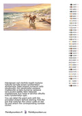 Thumbnail for Värikartta ja ohjeet - Dog on Beach 70x40cm