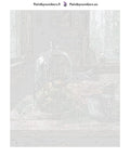 Thumbnail for Paint by numbers canvas - Mushrooms Under Glass Dome