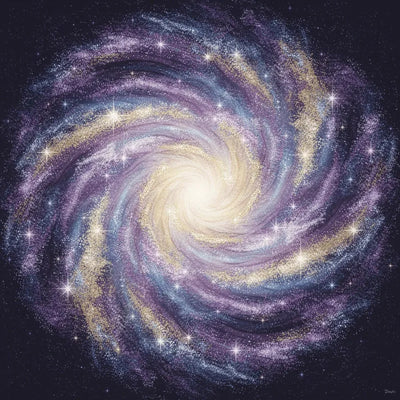 Timanttimaalaus Galactic Swirl