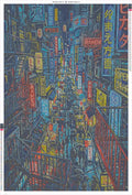 Thumbnail for Diamond painting adhesive canvas preview - Tokyo Alley