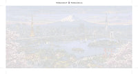 Thumbnail for Numbered canvas - Tokyo Skyline and Mount Fuji 80x40cm