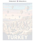Thumbnail for Numbered canvas - Turkey Travel Poster 40x50cm