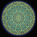 Thumbnail for Diamond Pattern - Turquoise Mandala