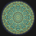 Thumbnail for Diamond Pattern - Turquoise Mandala