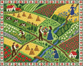 Thumbnail for Two Halves of a Bouquet, 50x40 cm diamond painting – finished design preview