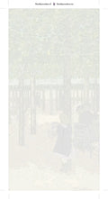 Thumbnail for Paint by numbers numbered canvas - Under the Trees from The Public Gardens 40x80cm