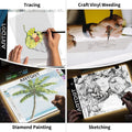Thumbnail for Light table used for drawing, sketching, diamond painting, and crafting.