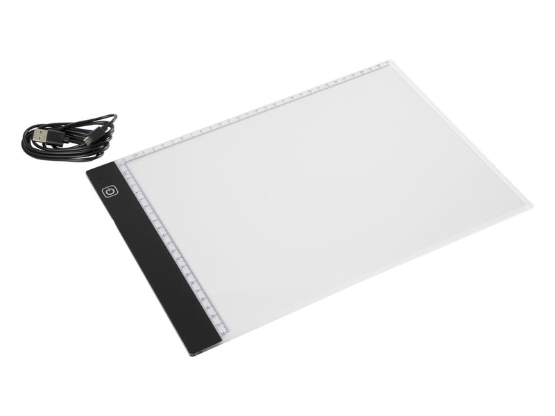 Nassau A4 LED light pad – in use