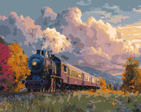 Thumbnail for Vintage Locomotive 40x50cm - Limited Edition 