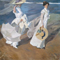 Thumbnail for Walk on the Beach by Sorolla, 50x50 cm diamond painting – original artwork the design is made from