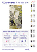 Thumbnail for Color chart and instructions - Water snakes I 40x80cm
