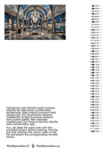 Thumbnail for Paint color chart and instructions - Whale Skeleton in Museum 70x40cm