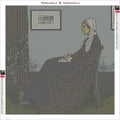 Thumbnail for Whistler S Mother diamond painting adhesive canvas 50x50cm