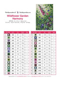 Thumbnail for DMC color chart for Wildflower Garden Harmony diamond painting - 30 colors