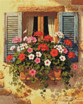 Thumbnail for Diamond Pattern - Window Box Blooms