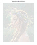 Thumbnail for Paint by numbers numbered canvas - Woman with Flower Crown 40x50cm