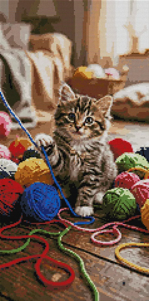 Diamond pattern - Yarn Kitten