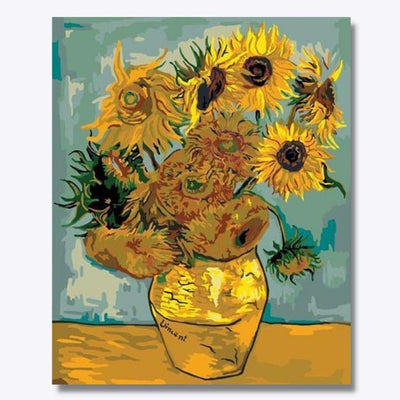 Vase paint by numbers - paintbynumbers.fi