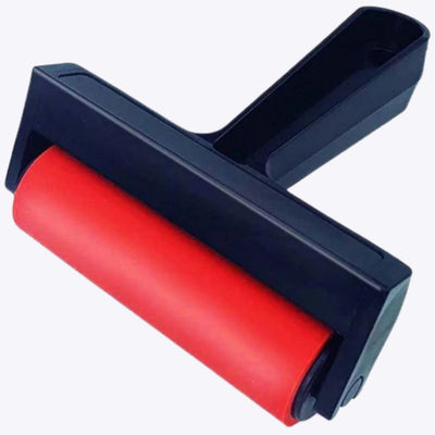 Diamond painting roller for pressing drills onto canvas