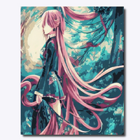 Thumbnail for Turquoise Temptress - Paint By Numbers 
