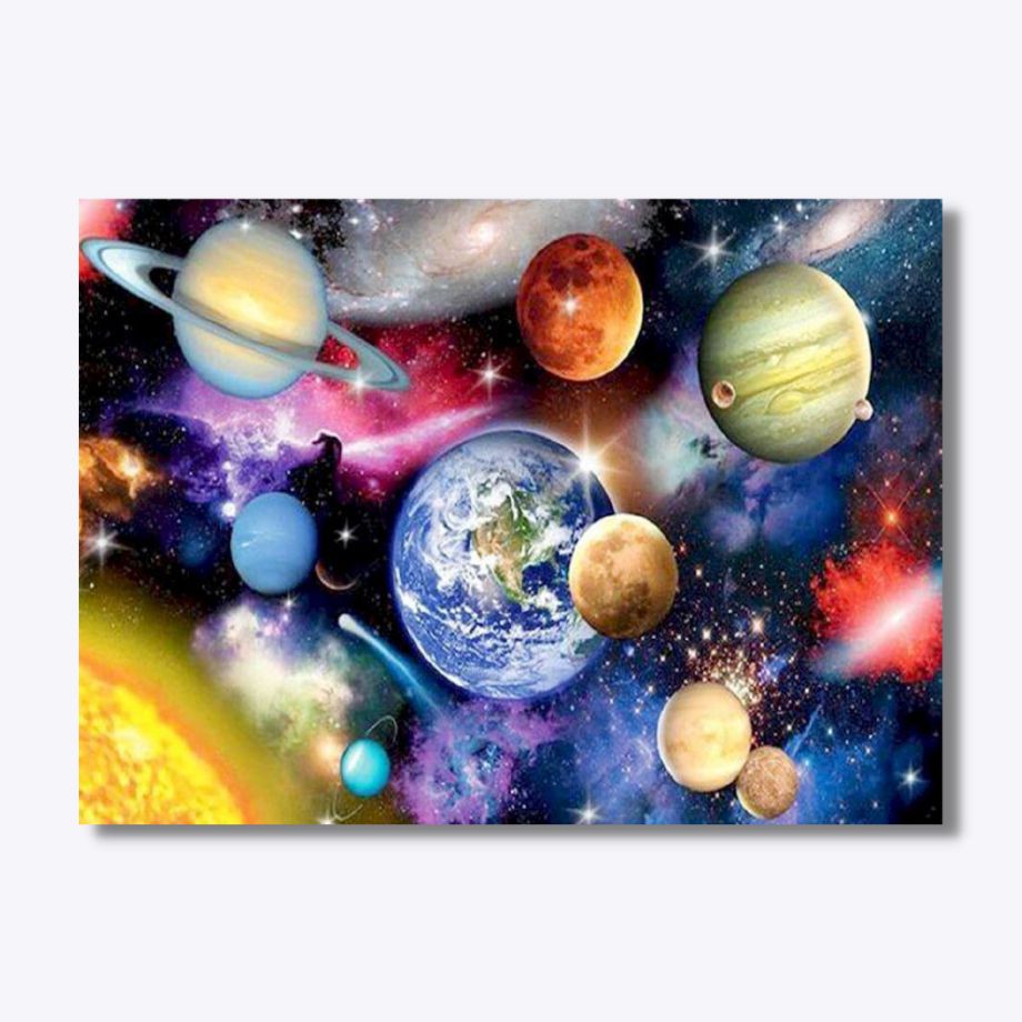 Galactic Nebula 70x100cm - Large Diamond Painting 