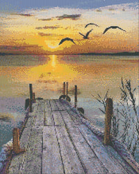 Thumbnail for Peaceful Lake View 40x50cm - Diamond Painting 